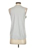 Nike 100% Polyester Silver Active Tank Size S - photo 2