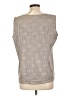Picadilly Fashions Silver Sleeveless Top Size L - photo 2