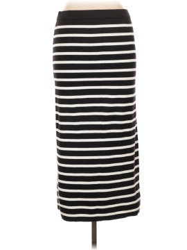 Jupe Ann Taylor Loft Grise - Taille 6 - Fente Derrière - Occasion Très Bon État