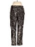Cable & Gauge Animal Print Silver Casual Pants Size S - photo 2