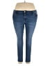 Old Navy Solid Blue Jeans Size 20 - photo 1