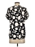 Ann Taylor 100% Polyester Black Short Sleeve Blouse Size XS - photo 2