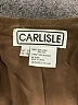 Carlisle 100% Acetate Brown Blazer Size 8 - photo 6