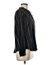 Nic + Zoe 100% Polyester Stripes Black Long Sleeve Blouse Size M - photo 4