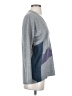 Nic + Zoe Color Block Gray Pullover Sweater Size S - photo 4