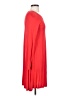 Unbranded Solid Red Casual Dress Size S - photo 4