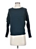 T Tahari Color Block Teal Pullover Sweater Size XS - photo 1