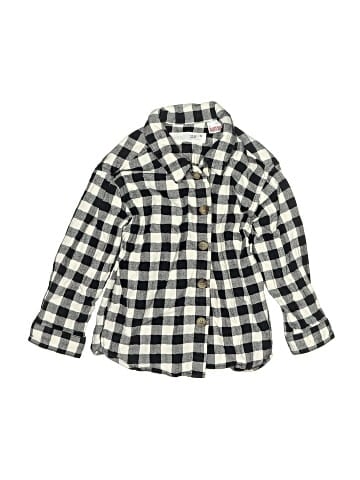 Zara Baby Long Sleeve Button-Down Shirt (view 1)