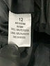Emily... 100% Polyester Solid Black Cocktail Dress Size 12 - photo 8