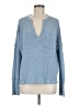 Pink Lily Blue Pullover Sweater Size M - photo 1