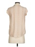 Joie 100% Silk Tan Short Sleeve Silk Top Size XS - photo 2