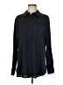 Express 100% Polyester Solid Black Long Sleeve Blouse Size M - photo 1