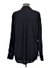 Express 100% Polyester Solid Black Long Sleeve Blouse Size M - photo 2