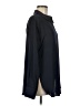 Express 100% Polyester Solid Black Long Sleeve Blouse Size M - photo 4