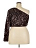 Ashley Stewart Brown 3/4 Sleeve Top Size 18 - 20 Plus - photo 2