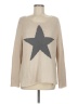 KLD Signature Stars Tan Pullover Sweater Size M - photo 1