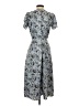 Downeast 100% Polyester Gray Casual Dress Size XS - photo 2