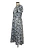Downeast 100% Polyester Gray Casual Dress Size XS - photo 5