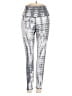 SAVVI Graphic Silver Active Pants Size S - photo 1