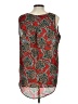 Cato 100% Polyester Red Sleeveless Blouse Size L - photo 2