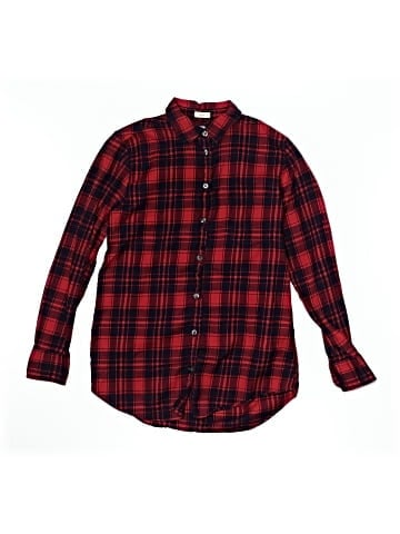 J.Crew Factory Store Long Sleeve Button-Down Shirt (view 1)