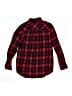J.Crew Factory Store 100% Cotton Plaid Red Long Sleeve Button-Down Shirt Size XS (youth) - photo 2