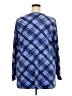 D&Co. Plaid Blue Long Sleeve T-Shirt Size 2X - photo 2