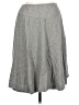 Talbots 100% Polyester Solid Gray Casual Skirt Size 10 - photo 1