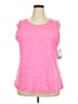 Ideology 100% Polyester Pink Sleeveless T-Shirt Size 2X - photo 1