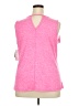Ideology 100% Polyester Pink Sleeveless T-Shirt Size 2X - photo 2