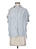Madewell Stripes Blue Short Sleeve Blouse Size XXS - photo 1