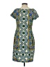 Sunny Leigh Paisley Blue Casual Dress Size M - photo 2