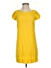 Splendid 100% Rayon Solid Yellow Casual Dress Size XS - photo 1