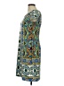 Sunny Leigh Paisley Blue Casual Dress Size M - photo 5