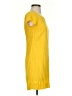 Splendid 100% Rayon Solid Yellow Casual Dress Size XS - photo 4