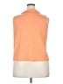 Sanctuary Orange Sleeveless Button-Down Shirt Size 2X - photo 2