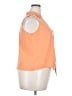 Sanctuary Orange Sleeveless Button-Down Shirt Size 2X - photo 4