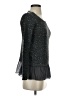 Alfani Metallic Silver Pullover Sweater Size P (petite) - photo 4