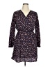 Bar III 100% Polyester Print Blue Casual Dress Size XXL - photo 1