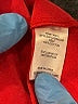 Pale Sky 100% Cotton Red 3/4 Sleeve Button-Down Shirt Size L - photo 8