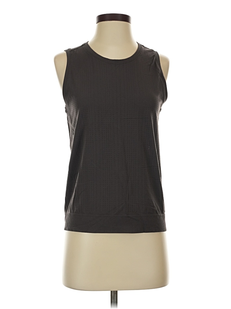 Pre-owned Athleta Sleeveless T-shirt In Black