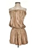 Forever 21 Metallic Tan Cocktail Dress Size S - photo 1