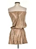 Forever 21 Metallic Tan Cocktail Dress Size S - photo 2