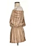 Forever 21 Metallic Tan Cocktail Dress Size S - photo 5