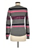 JJ Basics Animal Print Gray Pullover Sweater Size M - photo 2