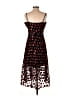 Jack by BB Dakota 100% Polyester Hearts Black Cocktail Dress Size 2 - photo 2