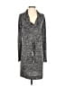 Max Studio Gray Casual Dress Size S - photo 1