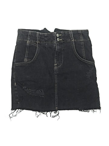Free People Denim Skirt (view 1)