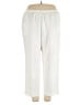 Alfred Dunner 100% Polyester Solid Ivory Casual Pants Size 22 (W) - photo 1