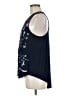 Akemi + Kin Blue Sleeveless Blouse Size M - photo 5